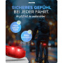 Задний фонарь для велосипеда Büchel LED для багажника с отражателем