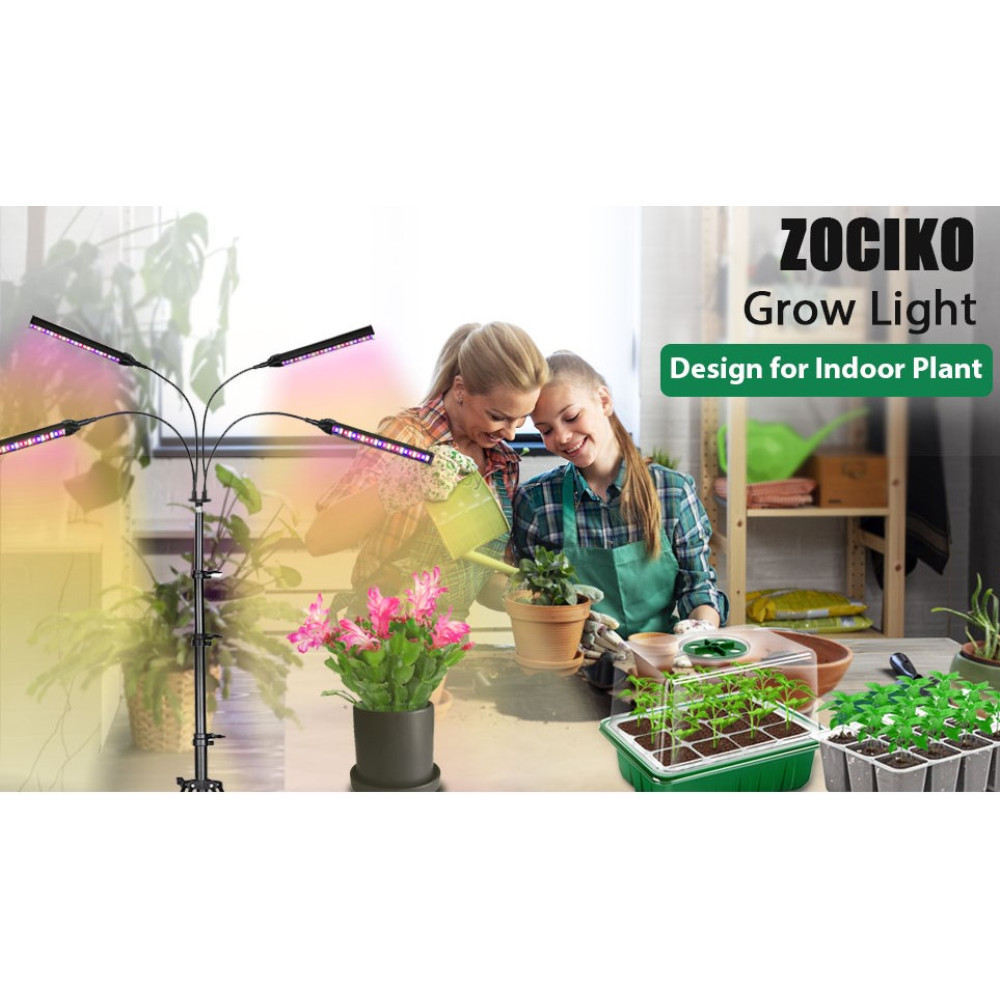 Светодиодная фитолампа ZOCIKO для растений 160 LED полного спектра