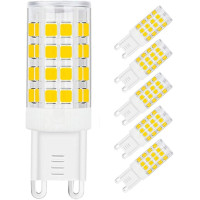 G9 LED Лампочка SumVibe 5W 420LM денне світло 6000K AC100-240V 6 шт