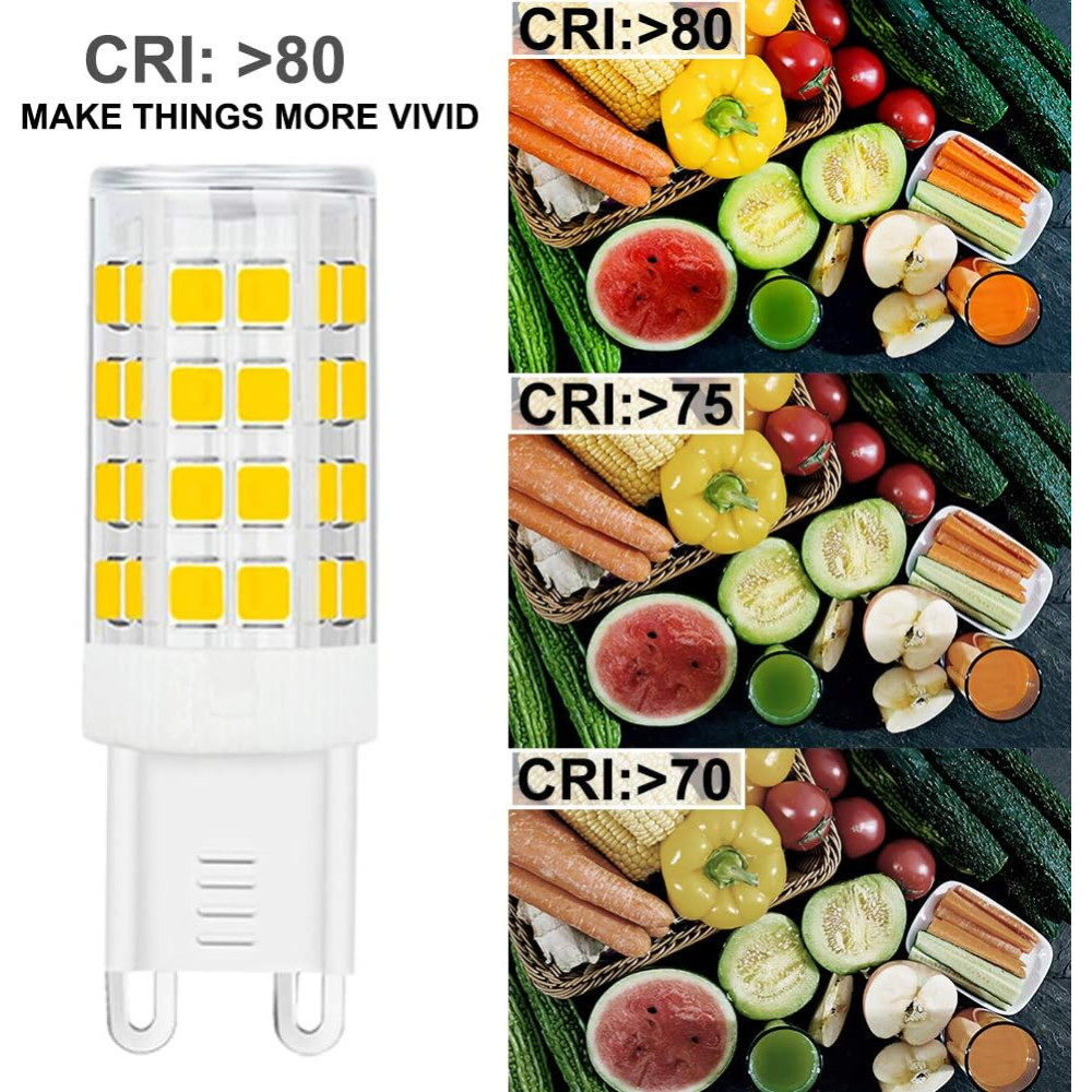 G9 LED Лампочка SumVibe 5W 420LM дневной свет 6000K AC100-240V 6 шт