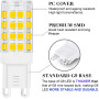 G9 LED Лампочка SumVibe 5W 420LM дневной свет 6000K AC100-240V 6 шт