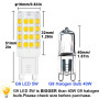 G9 LED Лампочка SumVibe 5W 420LM дневной свет 6000K AC100-240V 6 шт