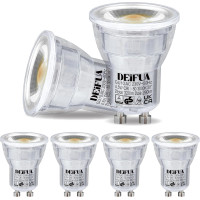 LED лампы DEIFUA Mini GU10 4 5 Вт теплый белый свет 4 шт