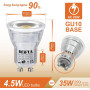LED лампы DEIFUA Mini GU10 4 5 Вт теплый белый свет 4 шт