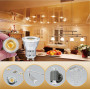 LED лампы DEIFUA Mini GU10 4 5 Вт теплый белый свет 4 шт