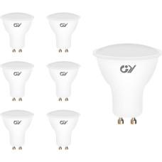 Светодиодные лампы GY GU10 LED 6 Вт 4000K 450 лм нейтральный белый свет 6 шт