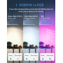 Умные LED лампы meross Smart WiFi E26 RGBWW 9 Вт 810 лм набор 2 шт