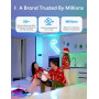 Умные LED лампы meross Smart WiFi E26 RGBWW 9 Вт 810 лм набор 2 шт