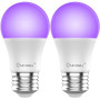 Ультрафіолетові LED лампи Onforu з цоколем E27 9W 2 шт