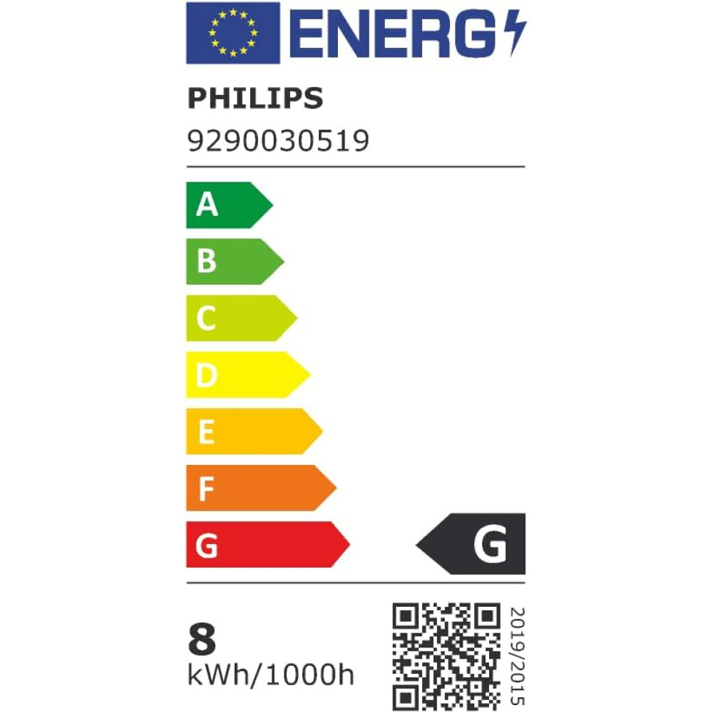 Умная светодиодная LED лампа в ретро-стиле Philips Hue White E27 Filament G93
