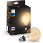 Умная светодиодная LED лампа в ретро-стиле Philips Hue White E27 Filament G93