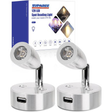 Светильники SUPAREE 12V LED для кемперов и автодомов с сенсорным включением