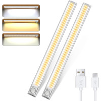 Аккумуляторные LED светильники Dfgotop 2 шт с датчиком движения 