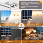 Аккумуляторные LED светильники Dfgotop 2 шт с датчиком движения 