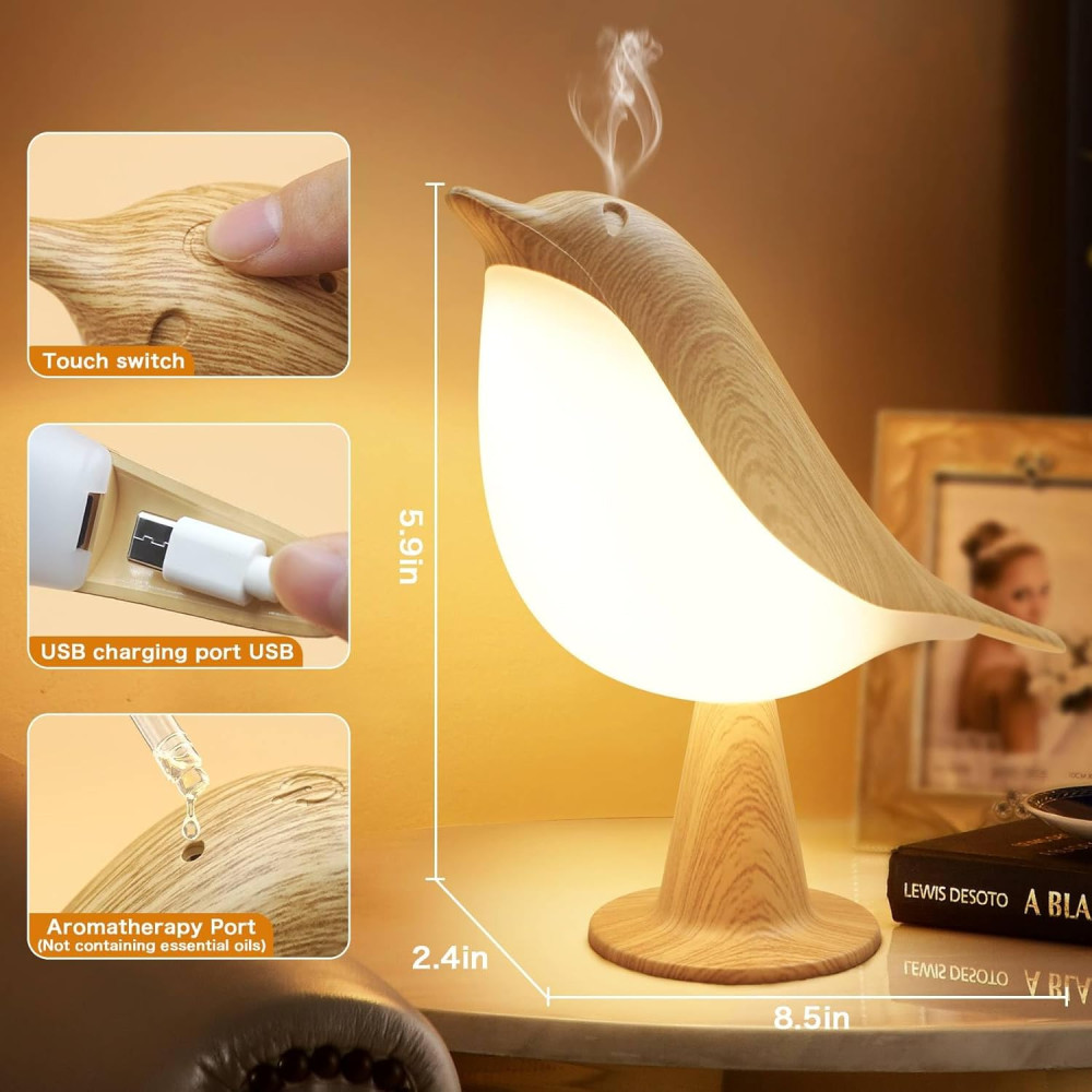 LED-лампа VViN 2-в-1 беспроводная с регулировкой температуры света и сенсорным управлением
