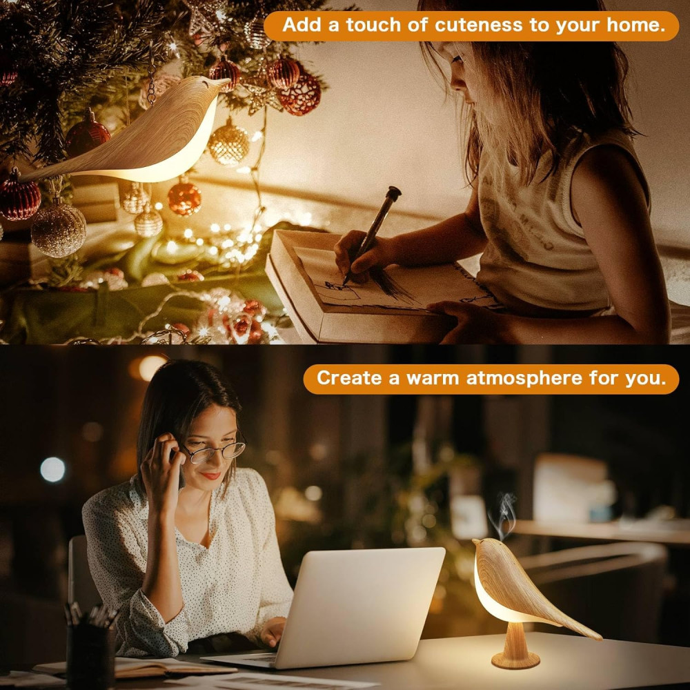 LED-лампа VViN 2-в-1 беспроводная с регулировкой температуры света и сенсорным управлением