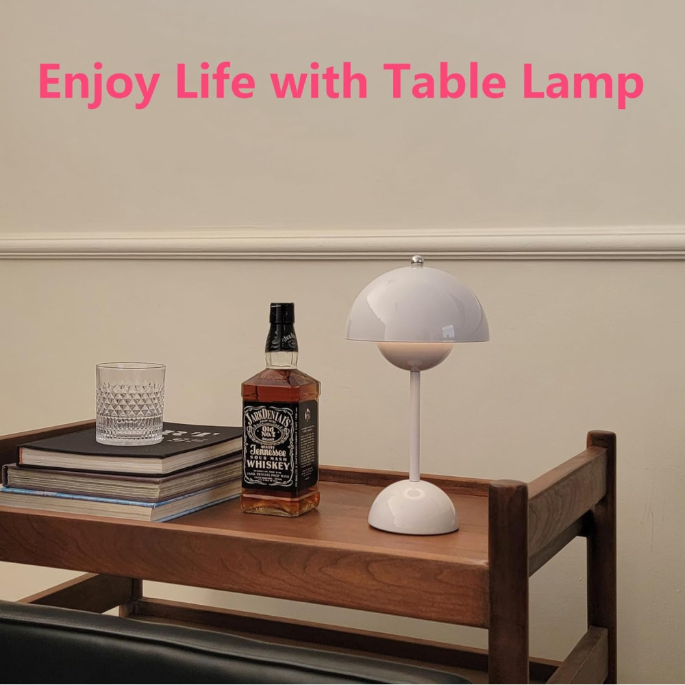 Аккумуляторная настольная LED лампа Glivpny JX-048 сенсорная USB 3 режима света