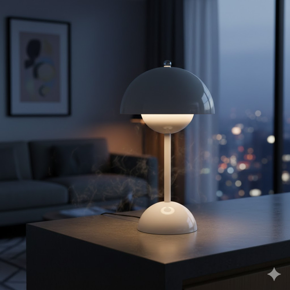 Аккумуляторная настольная LED лампа Glivpny JX-048 сенсорная USB 3 режима света