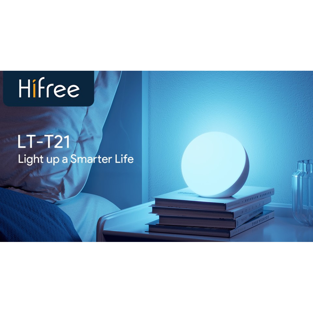 Умная настольная лампа Hifree T21 с регулировкой яркости и цвета RGB