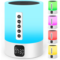 Ночник AFEXOA DY29S с Bluetooth-колонкой и будильником