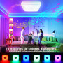 Стельовий LED світильник RGB 30 Вт з Bluetooth колонкою TOPBOS димований