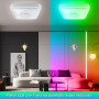 Стельовий LED світильник RGB 30 Вт з Bluetooth колонкою TOPBOS димований
