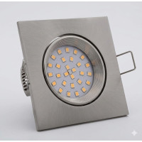 Встраиваемый LED светильник Lumare 4W 400 lm дымированный IP44 теплый свет