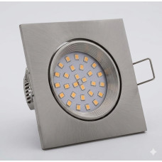 Встраиваемый LED светильник Lumare 4W 400 lm дымированный IP44 теплый свет