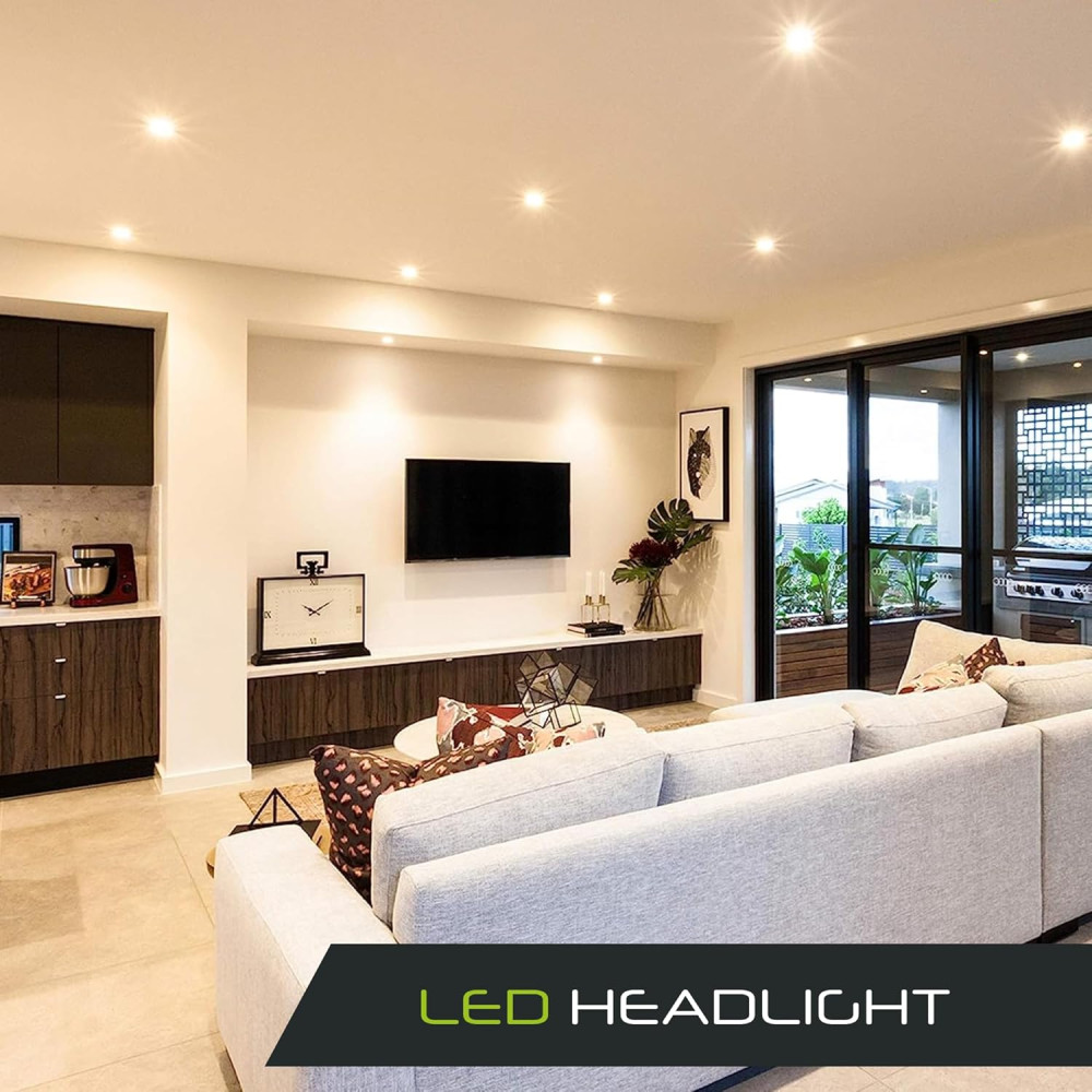 Встраиваемый LED светильник Lumare 4W 400 lm дымированный IP44 теплый свет
