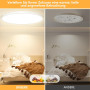 Потолочный светильник LED OUILA 50 см 48W 4800LM 3000K теплый свет