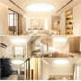 Потолочный светильник LED OUILA 50 см 48W 4800LM 3000K теплый свет