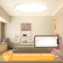 Потолочный светильник LED OUILA 50 см 48W 4800LM 3000K теплый свет