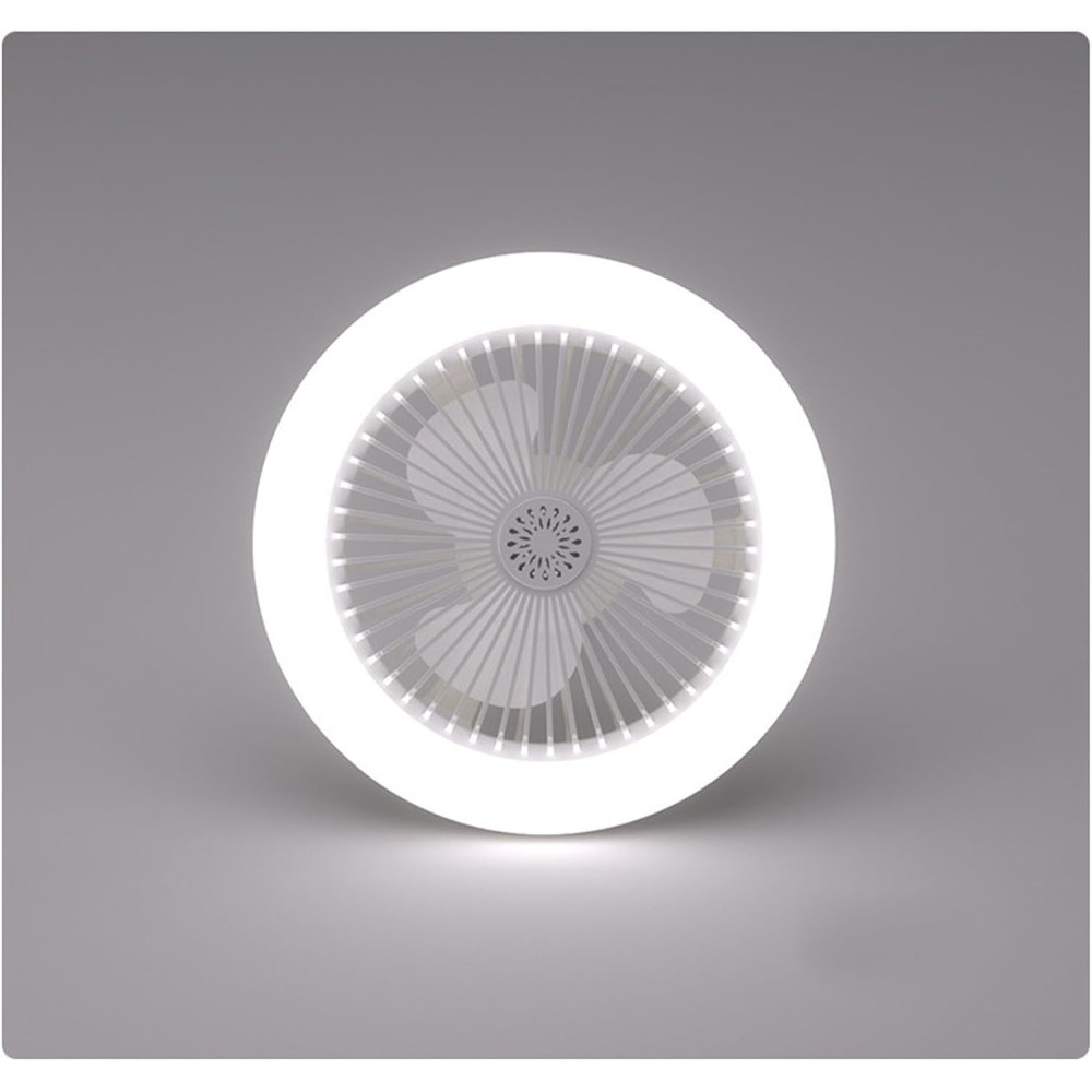Светильник вентилятор PIWINE E27 2 в 1 LED 30W с пультом диммер
