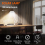 Кемпинговый LED фонарь солнечный LeKaufen 4000LM 5 режимов IPX4