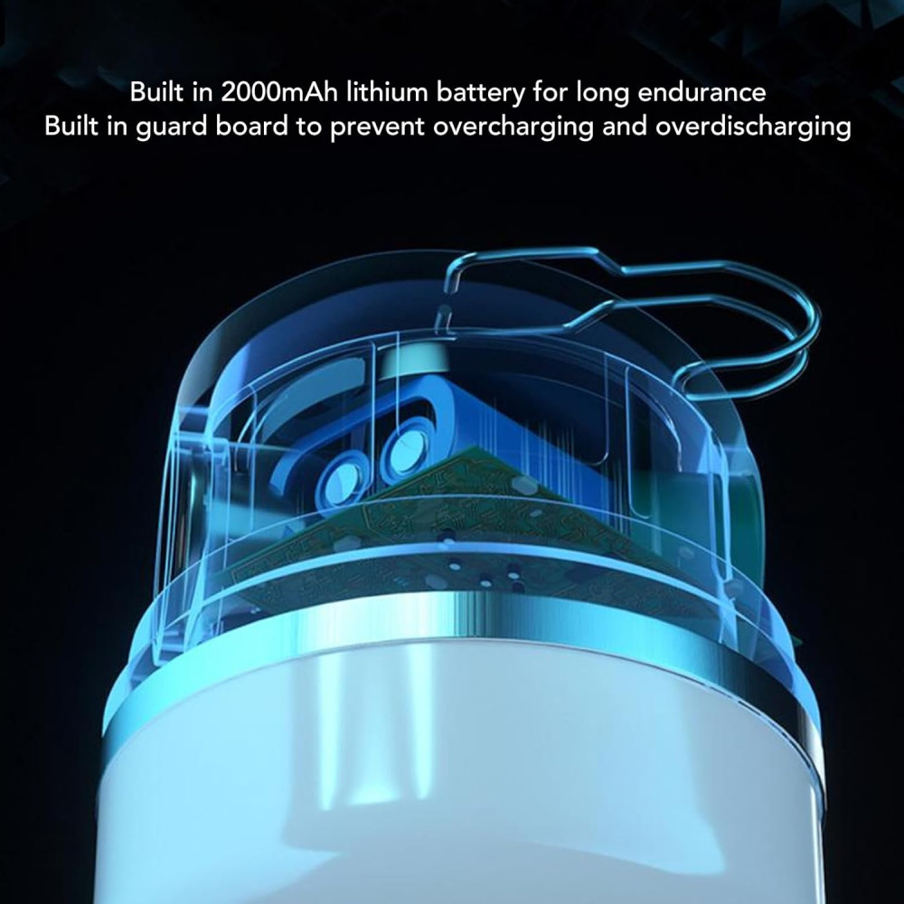 Світлодіодний ліхтар для кемпінгу Bulebell, 2 в 1 (USB, від сонячної батареї)