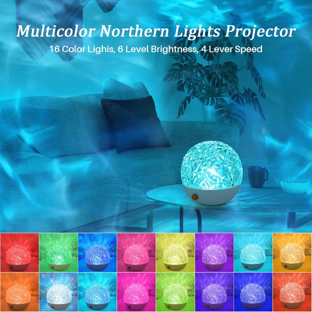 Проектор Northern Lights Ocean с сенсорным управлением и пультом