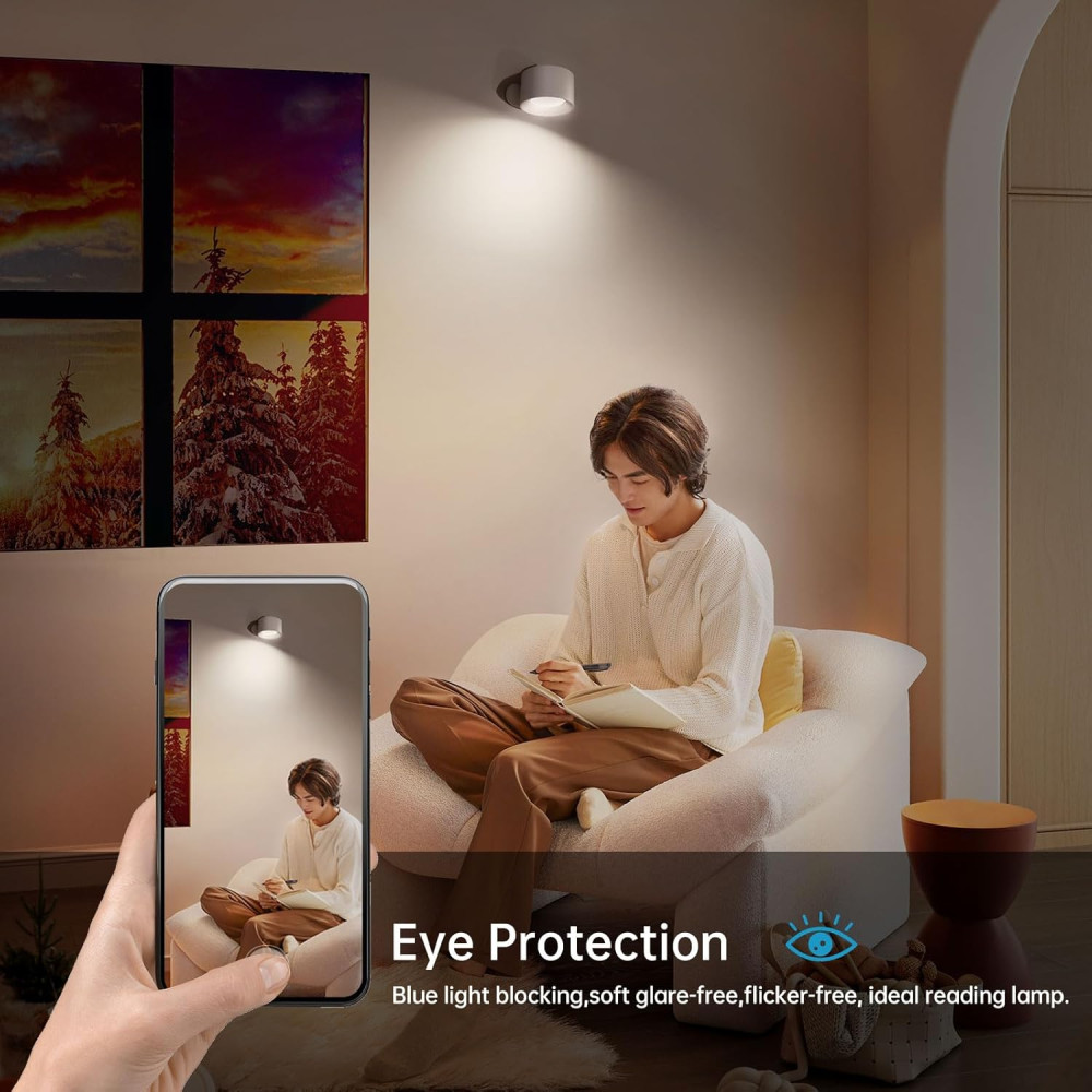 Бра на аккумуляторе Coollamp, комплект из 2 ламп с 3 цветовыми режимами