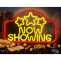 Неонова настінна вивіска Now Showing LED USB з регулюванням яскравості