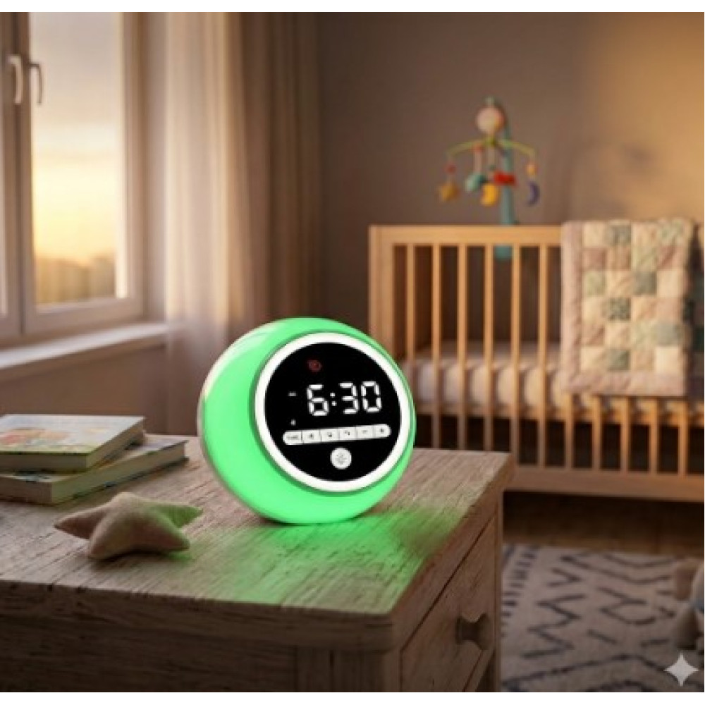 Детский обучающий будильник BUTTING с LED подсветкой