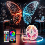 Светодиодная LED лента Lphianx 15м RGB с музыкальной синхронизацией