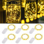 Светодиодные гирлянди ooklee на батарейках 6 шт по 2 м 20 LED