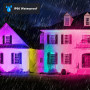 Светодиодный прожектор RGB 50W комплект 2 шт с пультом управления IP66