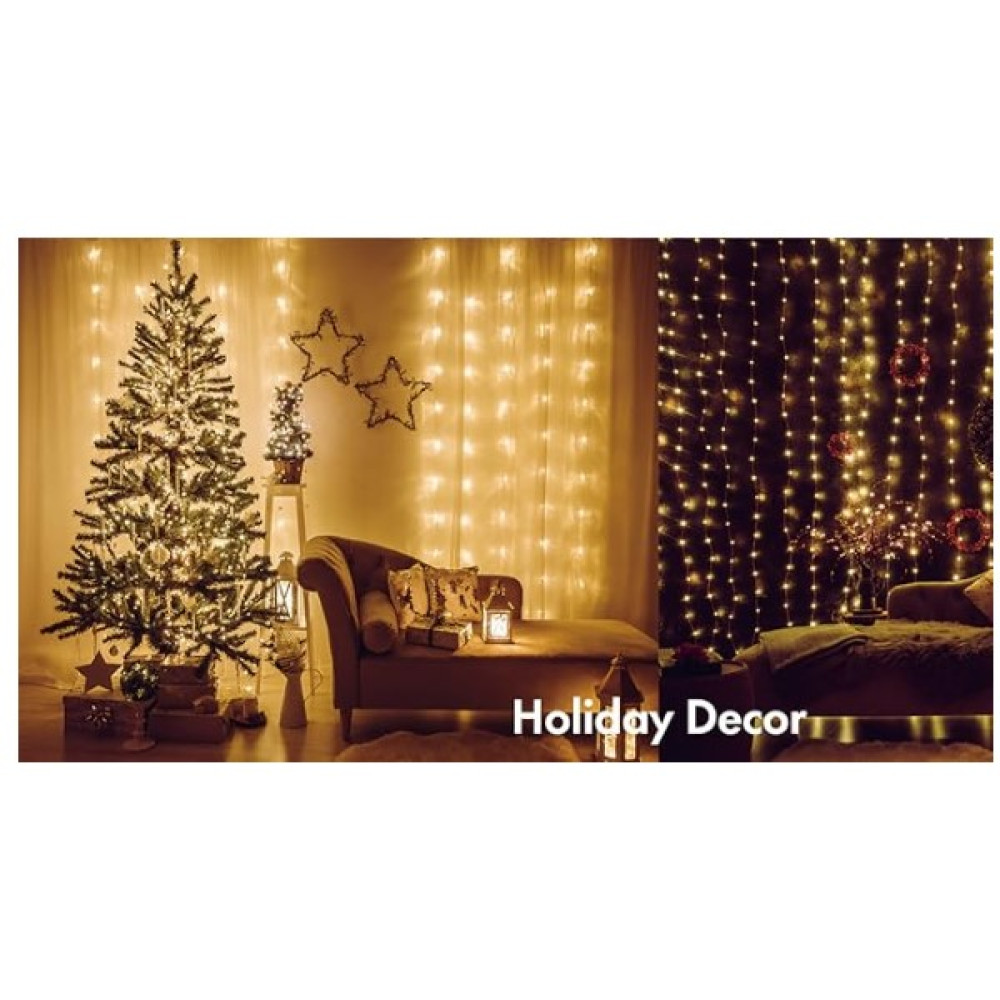 Гирлянда-штора Twinkle 600 LED 8 режимов 6м*3м