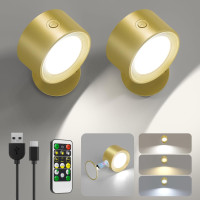 Світильники настінні LED акумуляторні Lightbiz з пультом 2 шт