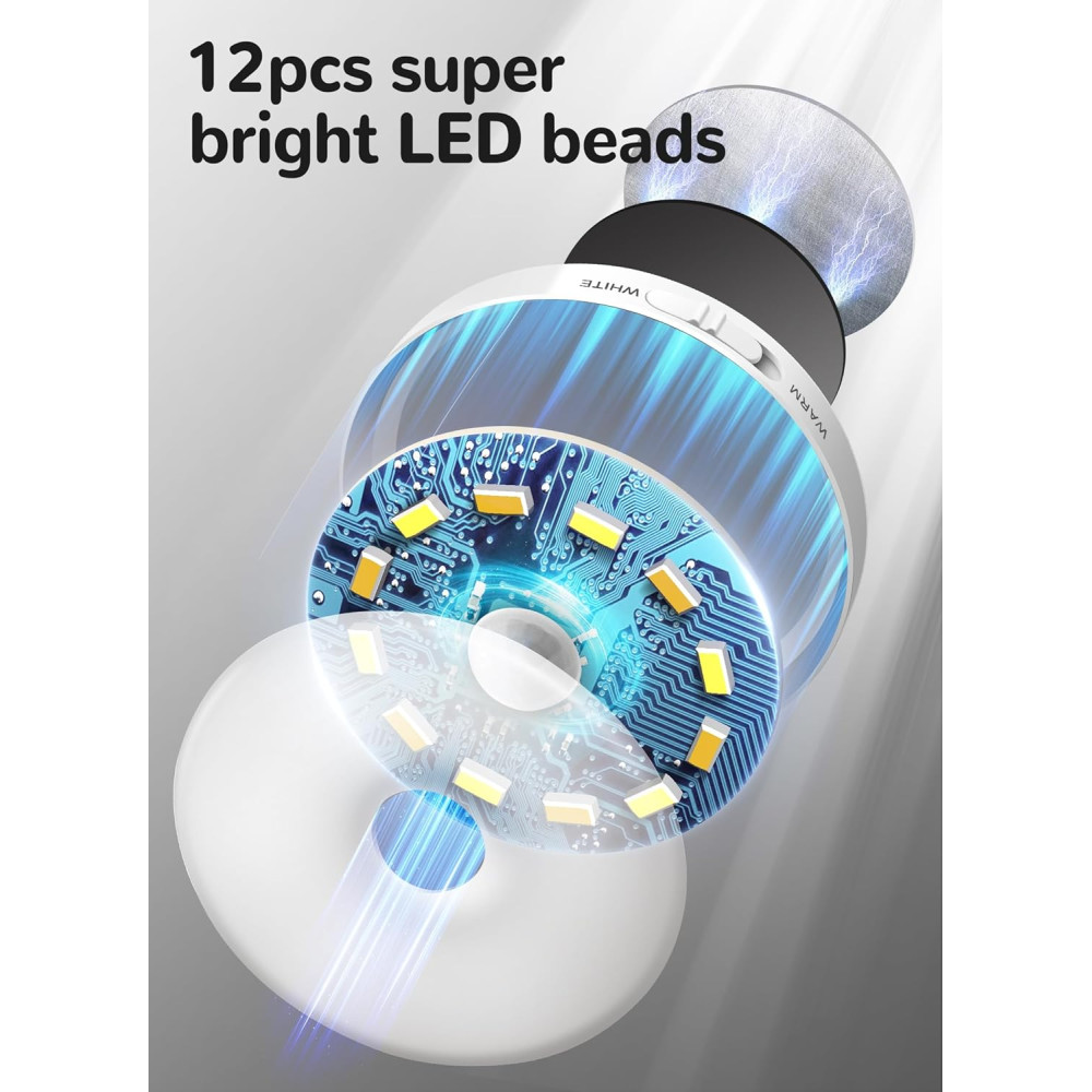 Набор сенсорных LED ночников 6 шт с датчиком движения магнитные