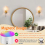 Беспроводные настенные светильники YHCDLAMP 48 см 2 шт