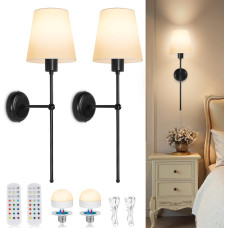 Настенные LED бра аккумуляторные Dehobo RGB 2 шт