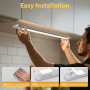 LED светильники для шкафа с датчиком движения TANSOOL+ 40 см 2200 мАh 4000K комплект 2 шт