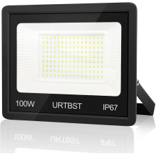 Светодиодный прожектор URTBST 100 Вт 10000 лм IP67 холодный свет 7000K для улицы