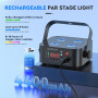 Сценічний PAR-прожектор бездротовий 4400mAh